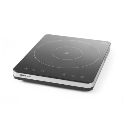 Indukční vařič 2000, HENDI, Kitchen Line, 230V/2000W, 295x400x(H)42mm | 239230